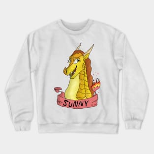 Wings Of Fire Dragon Sticker Crewneck Sweatshirt